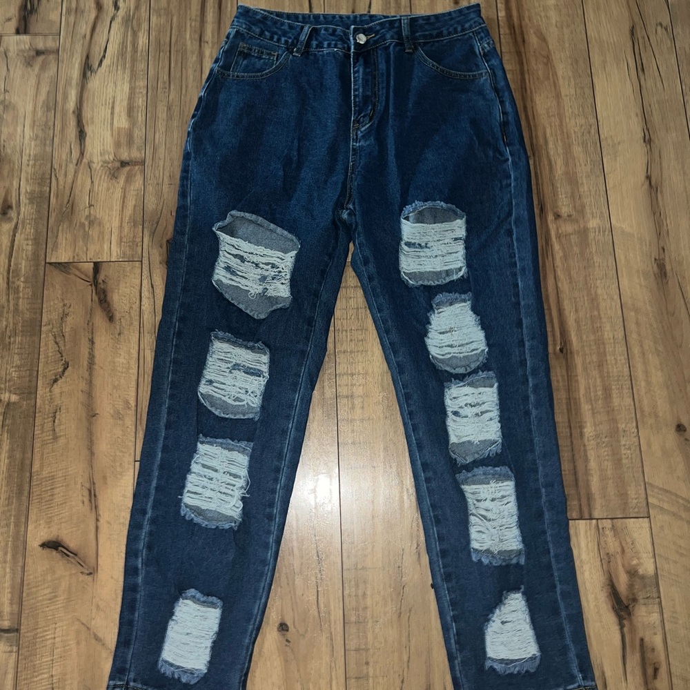 ripped jeans